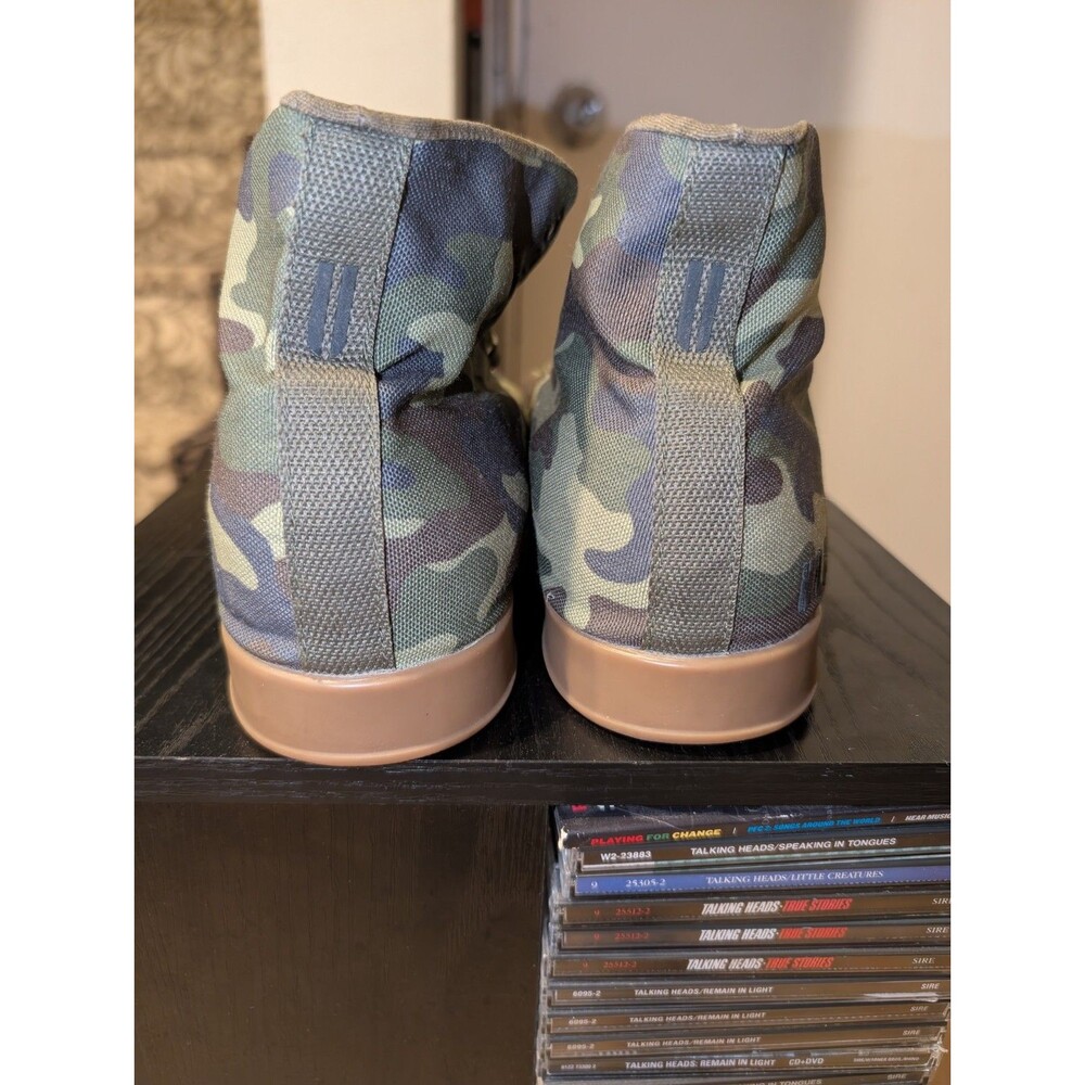 Nobull High Top Camo Mens Size 10 Trainers Sneakers Shoes Green - Picture 8 of 14